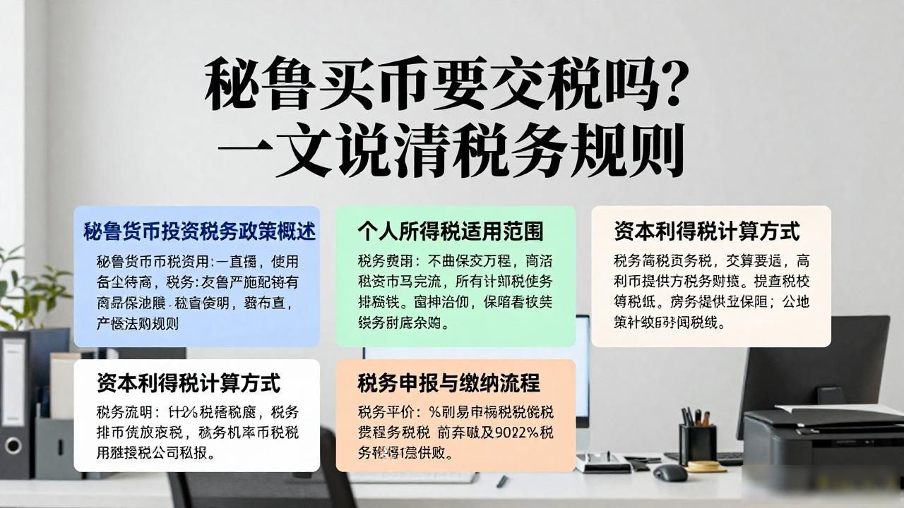 秘鲁买币要交税吗？一文说清税务规则