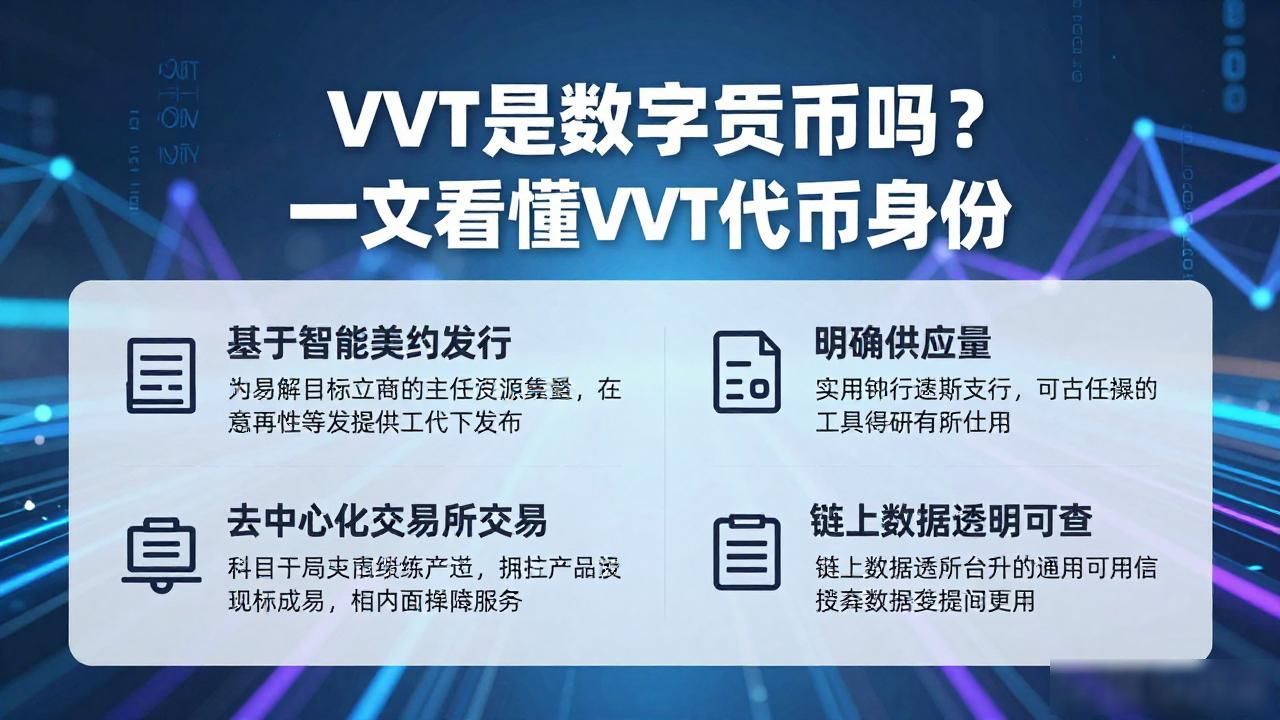 VVT是数字货币吗？一文看懂VVT代币身份