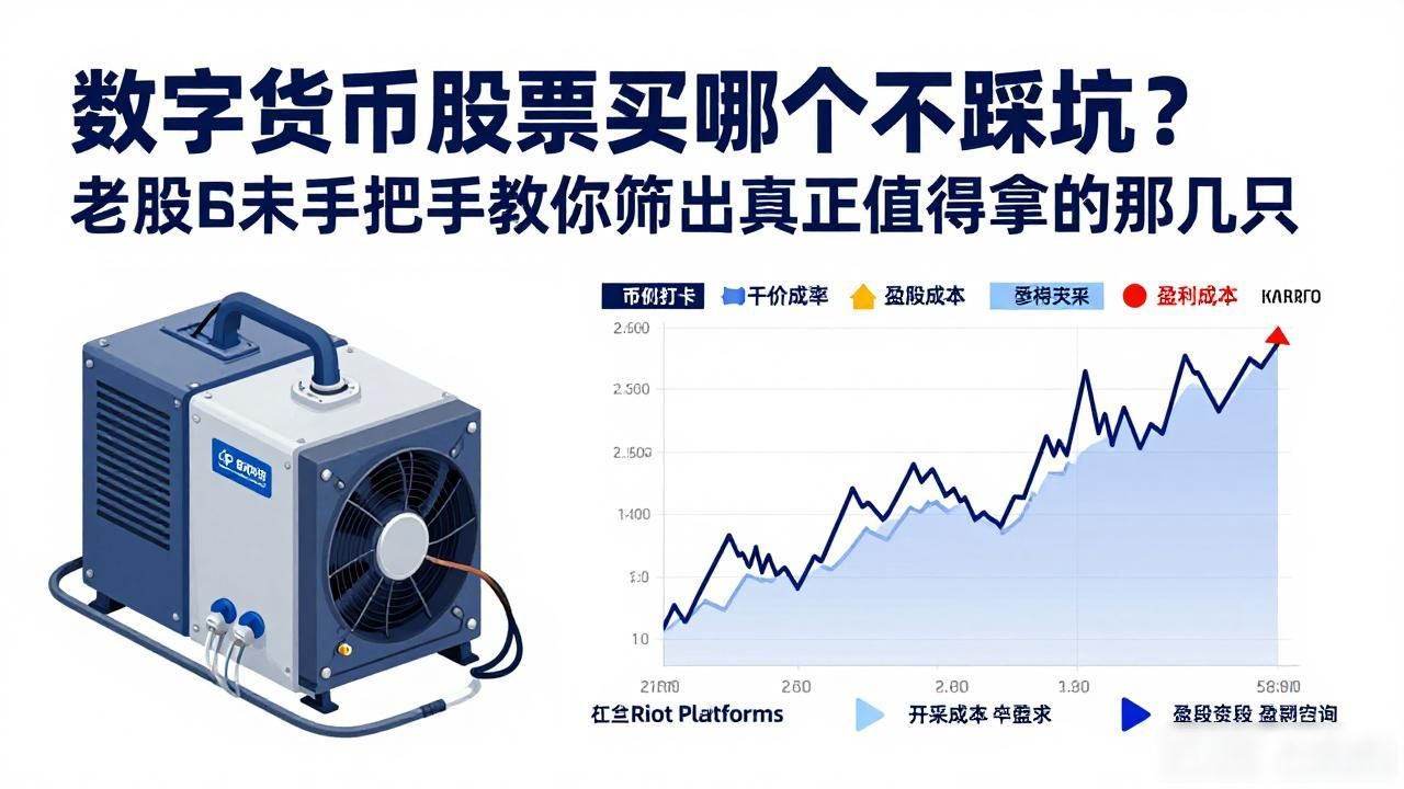 数字货币股票买哪个不踩坑？老股民手把手教你筛出真正值得拿的那几只