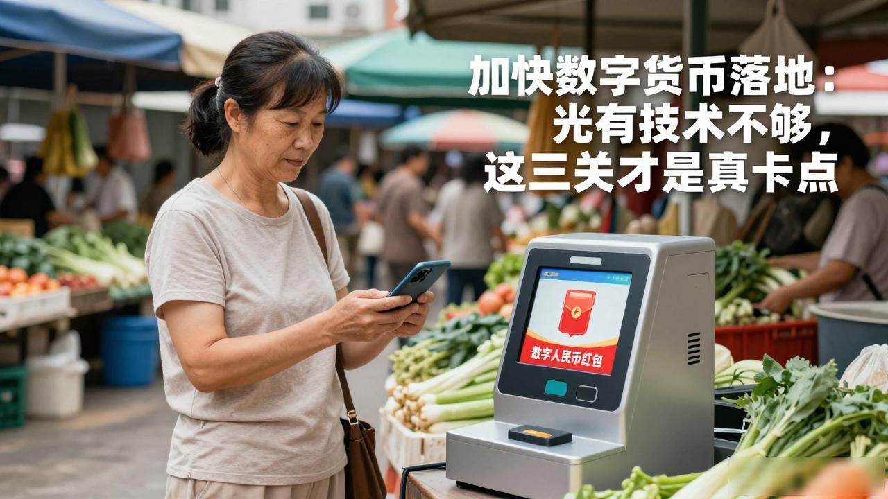 加快数字货币落地：光有技术不够，这三关才是真卡点