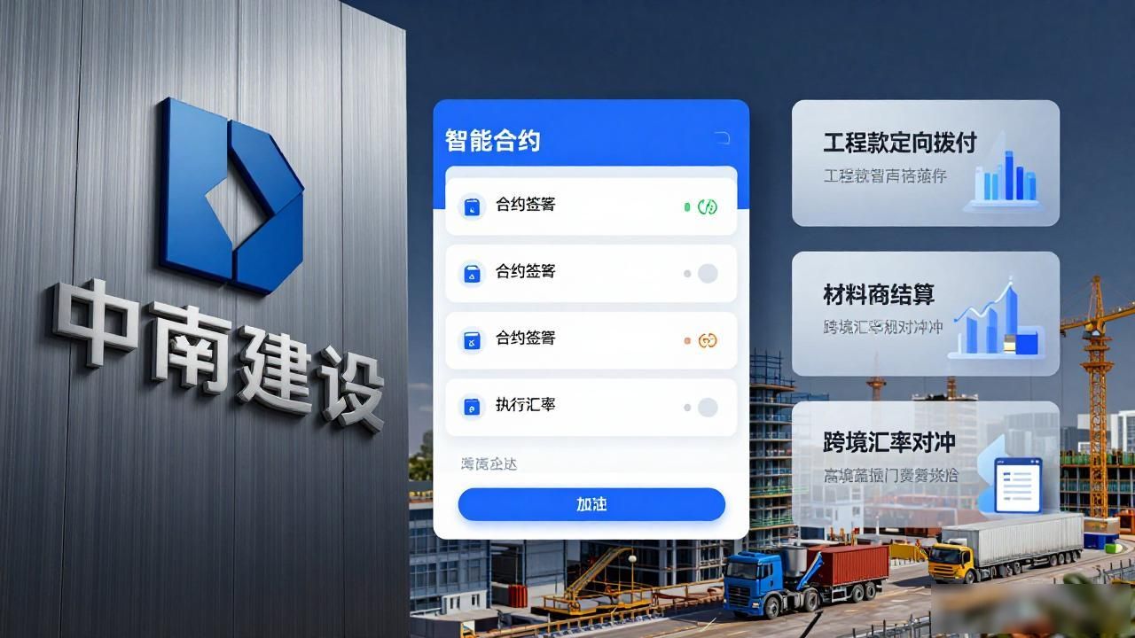 中南建设碰上了数字货币，建筑老国企的跨界金融棋局到底该怎么下