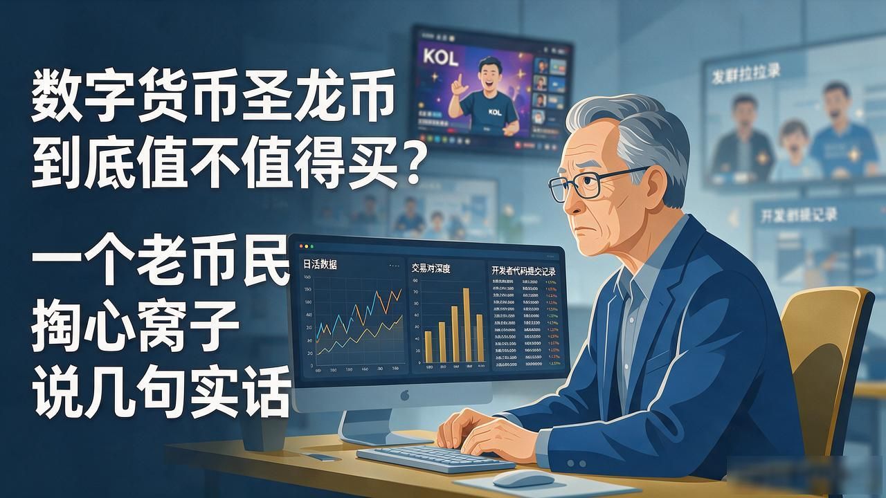 数字货币圣龙币到底值不值得买？一个老币民掏心窝子说几句实话
