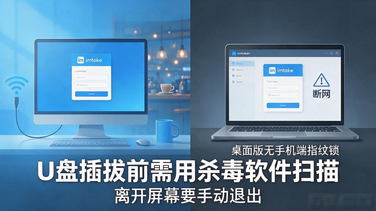 电脑imtoken桌面版怎么装？安装步骤和手机端区别一次讲清