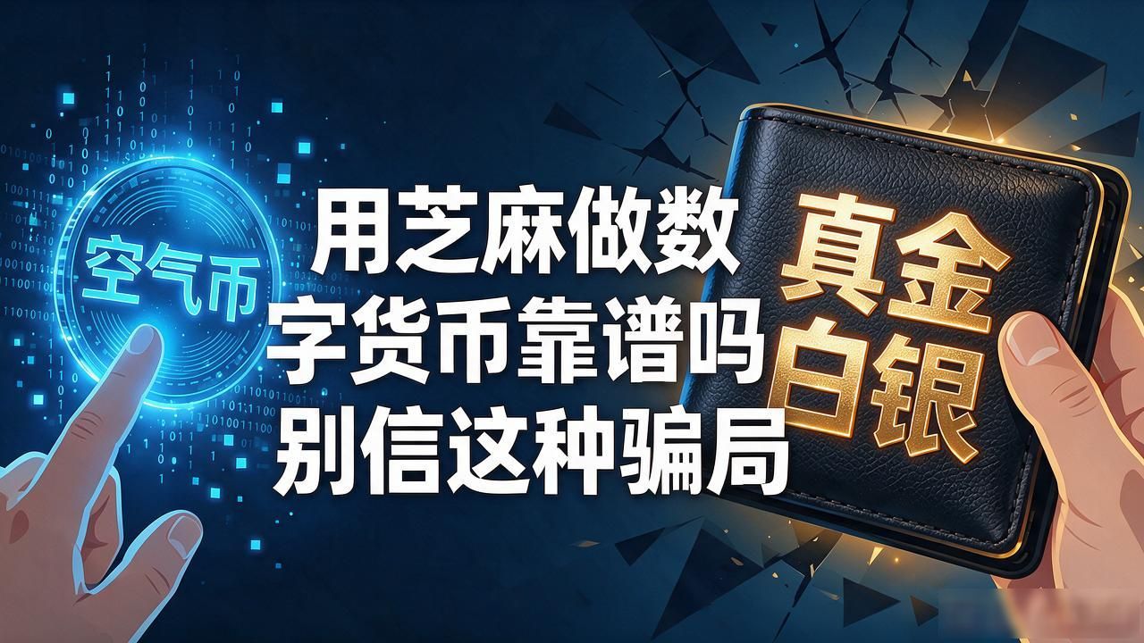 用芝麻做数字货币靠谱吗 别信这种骗局