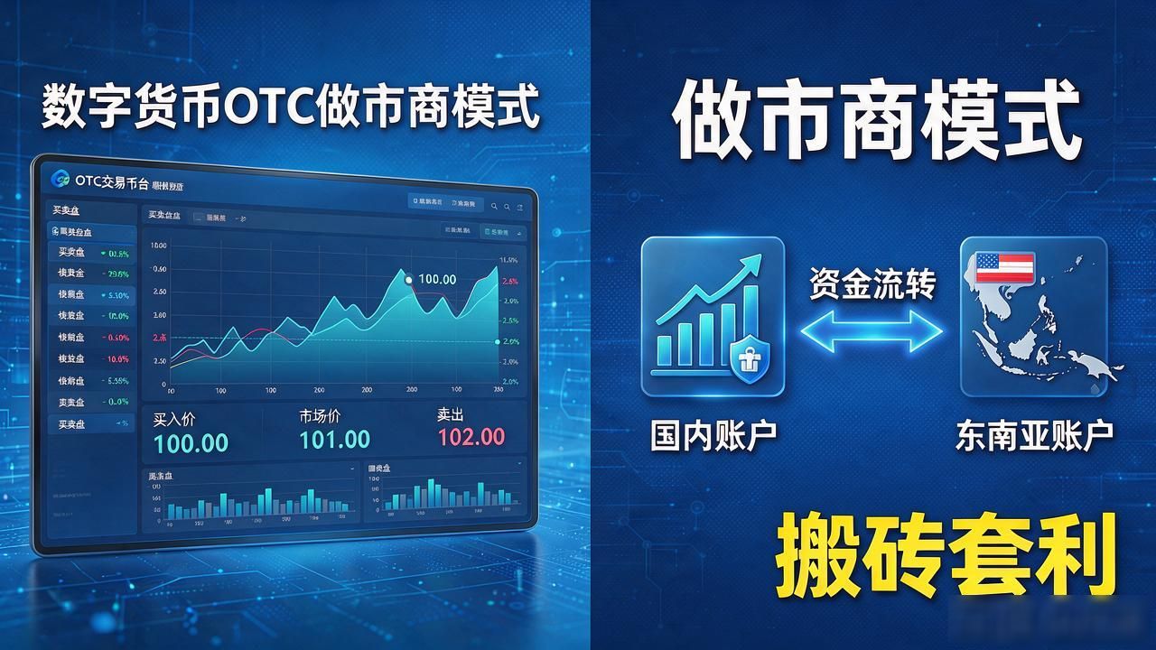 数字货币OTC交易怎么赚钱？做市搬砖和汇率差三条路拆解
