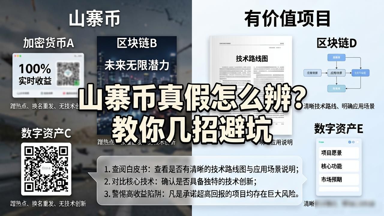 如何识别山寨币骗局_怎么分辨山寨数字货币_辨别山寨币真假