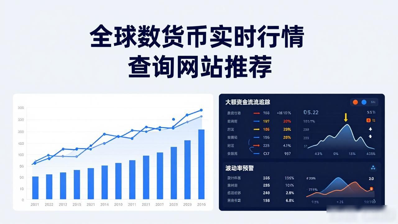 全球数字货币实时行情查询网站推荐
