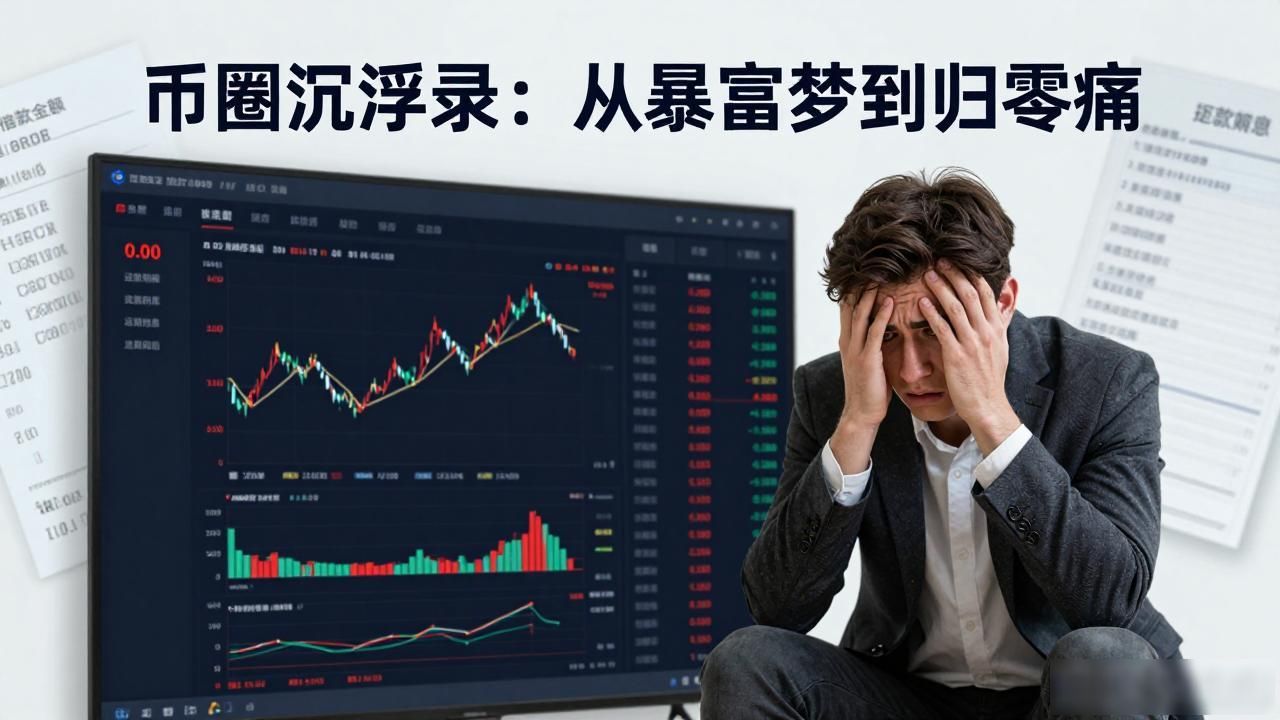 数字货币投资失败教训_投资数字货币失败感悟_K线图交易认知偏差